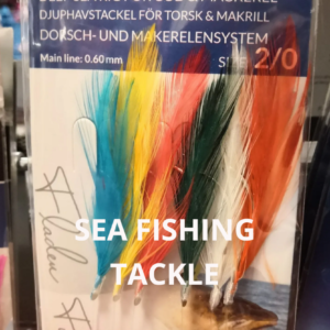 10 sets Fladen Multi 6 hook mackerel feathers size 2/0 1280-6-2/0
