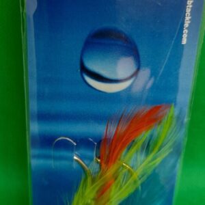 3 sets WSB Coloured 3 Hook Cod Feathers